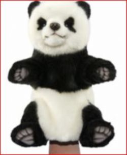 PANDA MARIONNETTE 30CM